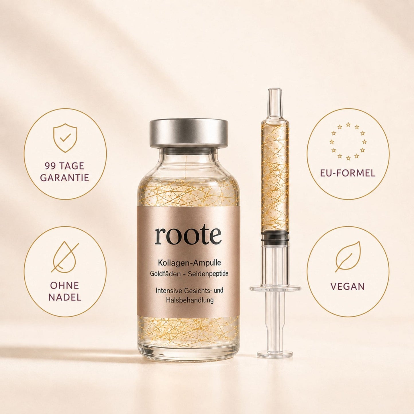Roote® Koreanisches Seiden-Peptid Serum